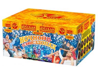 Ночной звездопад Комбинированный Фейерверк купить в Калязине | kalyazin.salutsklad.ru