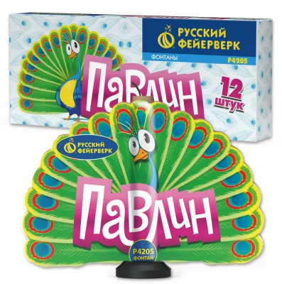 Павлин F Пиротехнический фонтан купить в Калязине | kalyazin.salutsklad.ru