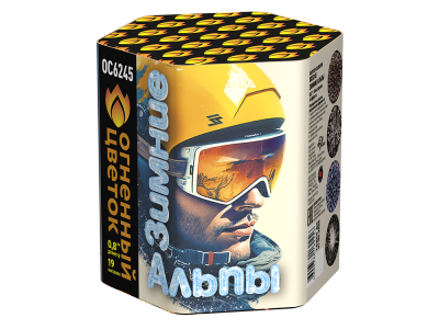 Зимние Альпы Батарея салютов купить в Калязине | kalyazin.salutsklad.ru