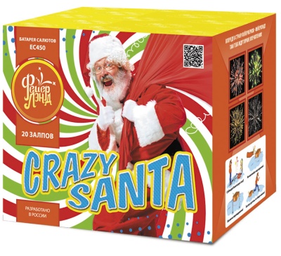 CRAZY SANTA Фейерверк купить в Калязине | kalyazin.salutsklad.ru