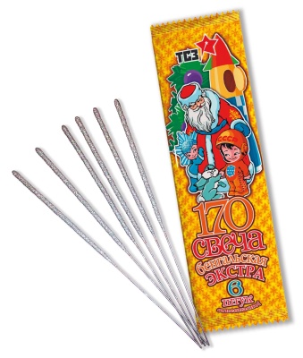 170 мм. Экстра Бенгальские огни купить в Калязине | kalyazin.salutsklad.ru