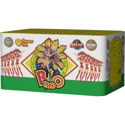 Рио S Батарея салютов купить в Калязине | kalyazin.salutsklad.ru