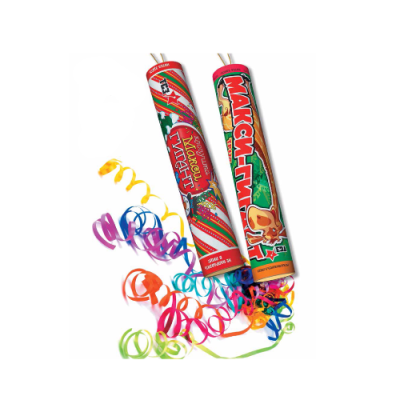 Макси-Гигант с серпантином Хлопушки купить в Калязине | kalyazin.salutsklad.ru