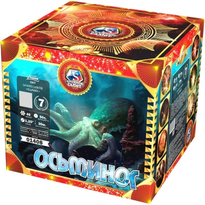 Осьминог Батарея салютов купить в Калязине | kalyazin.salutsklad.ru