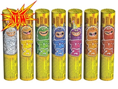 Цветной дым 25 Цветной дым купить в Калязине | kalyazin.salutsklad.ru